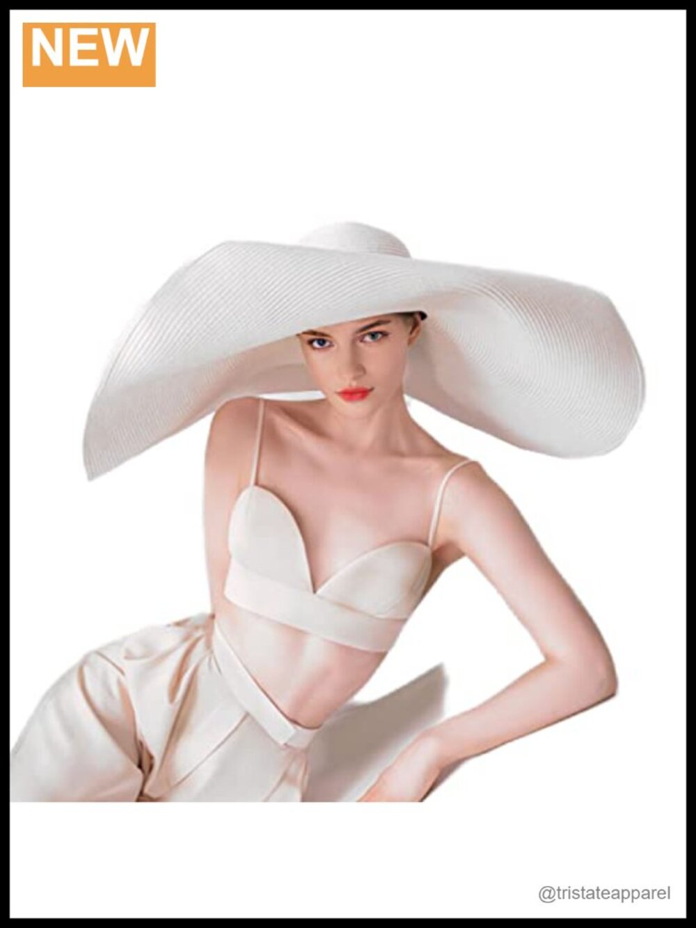 Oversized Straw Beach Sun Hat Floppy Foldable Wide Brim Roll Up Summer